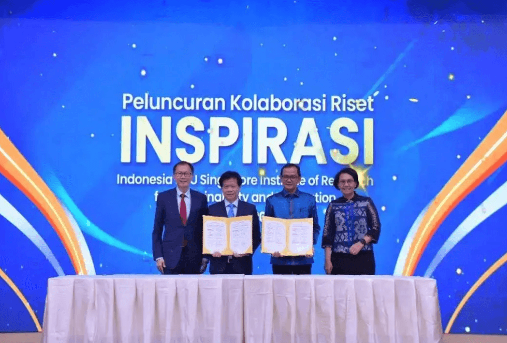 新加坡和印度尼西亚联手培养下一代可持续发展的跨学科人才和领袖