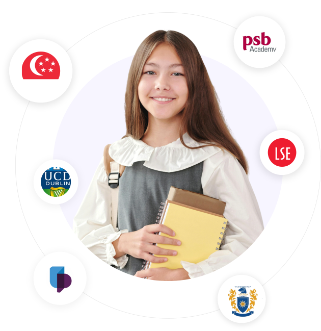 学生与院校环形示意图